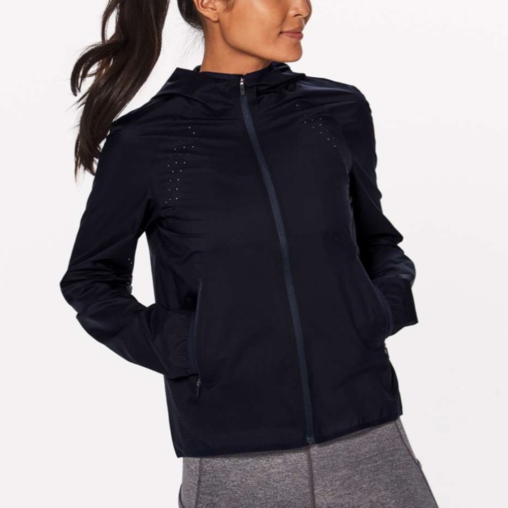 Lululemon Like The Windshell - Midnight Navy